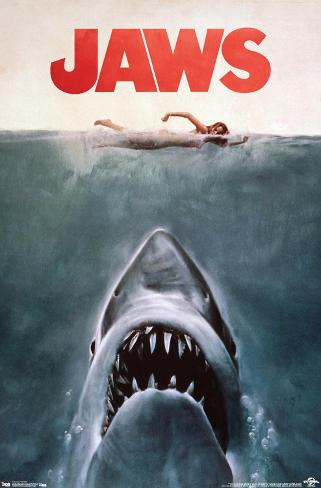 Trending - Jaws One Sheet - Shop Jaws 50th Anniversary